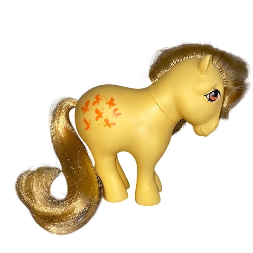 Vintage 1982 G1 My Little Pony Butterscotch Original Six Earth Pony Hasbro retro